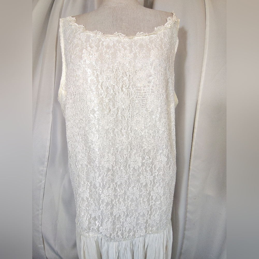 2 Pc:Fitting Image Vintage Long Sleeve Jacket+Sleeveless Maxi Dress, Ivory, 18 - Picture 12 of 16
